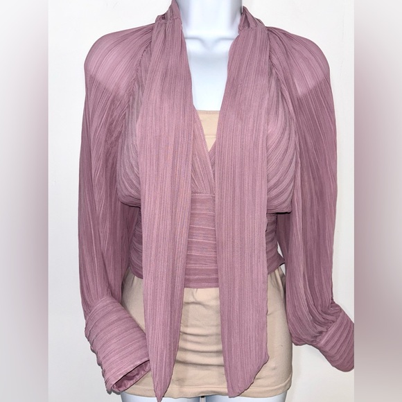 Zara Blouse in Mauve - Picture 4 of 9